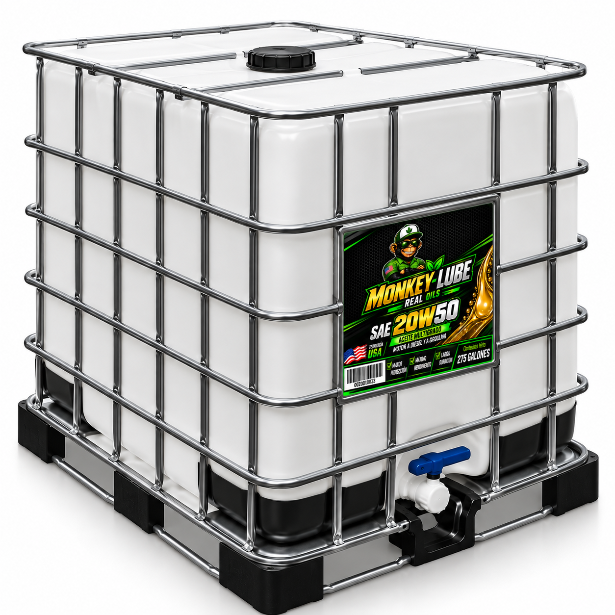 MONKEY-LUBE SAE 20W-50 – ACEITE MULTIGRADO PARA MOTOR